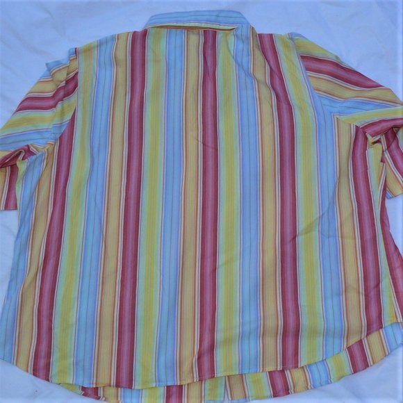 Talbot's Pastel colored 3/4 sleeve blouse - Picture 9 of 10